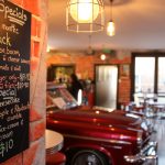 thumb_Route 6 Cafe Blackboard specials and old car