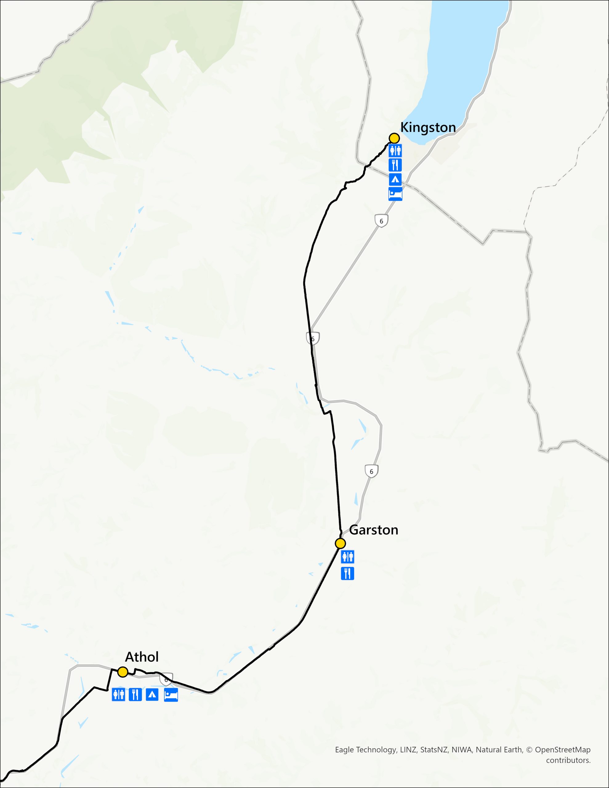 Athol to Kingston cycle trail