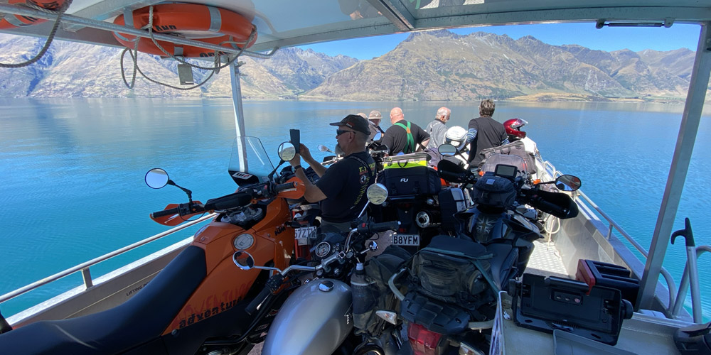 Barge Services with travellers with bikes onboard