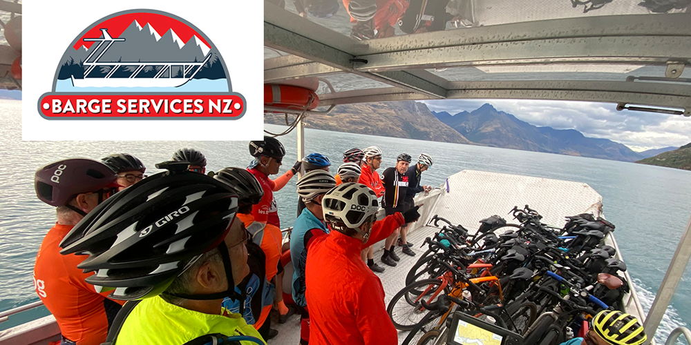 Barge Services with travellers with bikes onboard