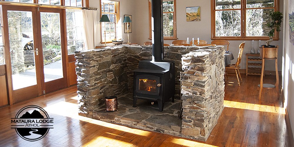 Mataura Lodge Athol Fireplace High Res