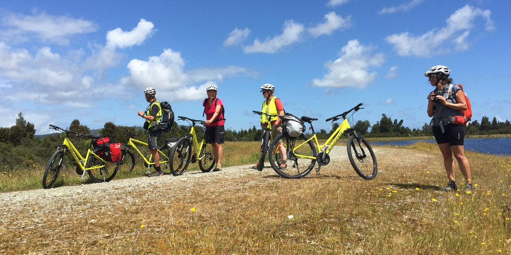 Sidetracks bike tour rest stop