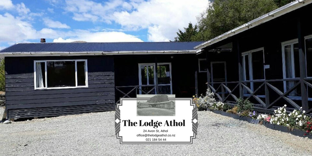 The Lodge Athol and Holiday Park banner