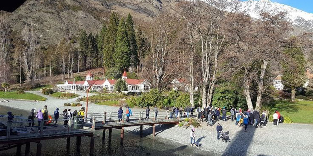 Walter Peak Farm Tour jetty