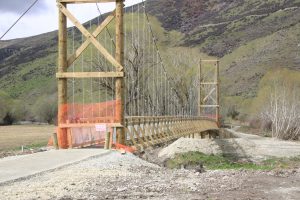 bridge at Around the Mountains Cycle Trail